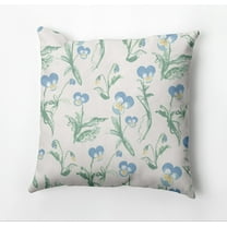 Simply Daisy Bunch of Pansies Outdoor Pillow
