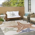 thumbnail image 4 of Nourison Aloha Outdoor Ivory Multicolor 9' x 12' Area Rug (9x12), 4 of 9