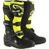 Alpinestars Tech 7S Youth Boots Black/Yellow (Black, 7)