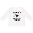 thumbnail image 3 of Inktastic Daddy Hunting Buddy Bow Hunter Boys Long Sleeve Toddler T-Shirt, 3 of 5