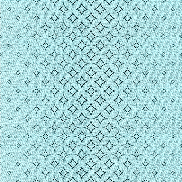 Ahgly Company Machine Washable Indoor Square Transitional Electric Blue Area Rugs, 5' Square