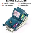 thumbnail image 2 of Women's Genuine Leather Short Wallet -Blocking Ladies,, 2 of 5