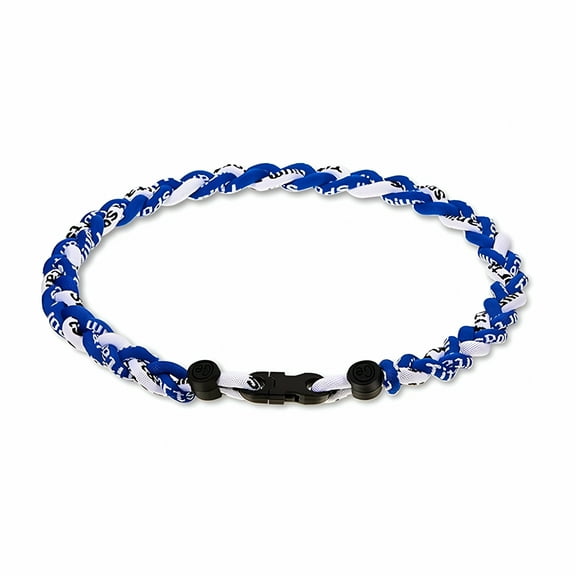 DESIGNICE Baseball Necklace 18-inch Tri-Braided Rope Sports Necklace Team Spirit Jewelry Fans Accessory for Baseball Football Softball