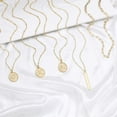 thumbnail image 2 of TINGN Gold Layered Initial Necklaces for Women 14K Gold Plated Paperclip Chain Necklace, 2 of 6