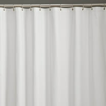 Zenna Home Microfiber Water Repellent Fabric Shower Curtain or Liner