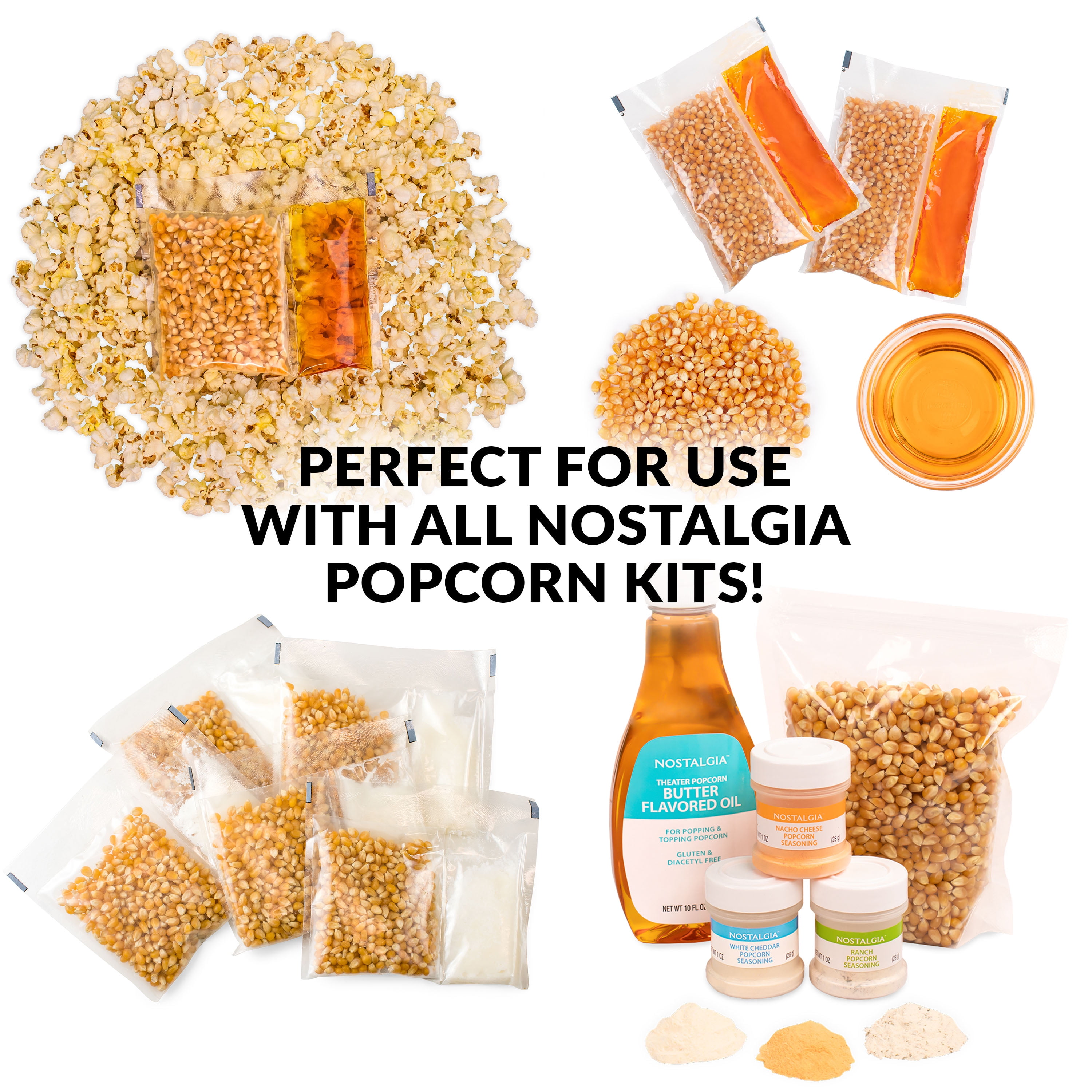 nostalgia popcorn kit