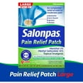 thumbnail image 2 of Salonpas Lidocaine Max Strength Pain Relieving Gel Large Patch, 9ct, 4-Pack, 2 of 5