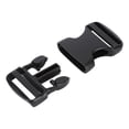 thumbnail image 1 of CHICIRIS Side Release Buckle,5Pcs Quick Release Buckle Plastic Dual Adjustable Strap Buckles Replacement DIY Craft for Backpack Black,Backpack Buckle, 1 of 8