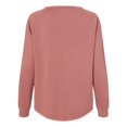 thumbnail image 2 of Independent Trading B06976105 Chandail à Col Rond pour Femmes California Wave Wash, Rose Poudré - Grand, 2 of 2