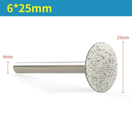 

1PC 6-30mm Diamond Burr Carving Grinding Bit 6mm Shank for Engraving Grinder