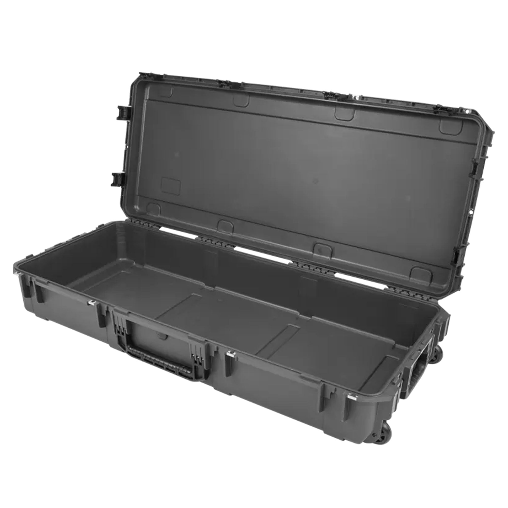SKB Hard Protective Storage Case w/ Rolling Wheels for Gear Equipment, iSeries, Dark Gray