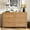 Natural Oak-6draws, variant on ARKANTOS Wooden 7 Drawer Double Dressers, Wide Chests of Drawers for Bedroom, Natural Oak
