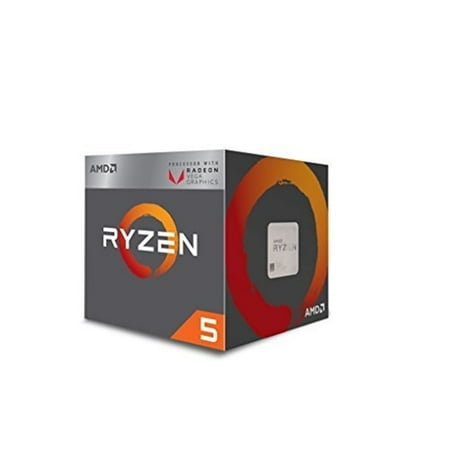 AMD Ryzen 5 2400G Quad-Core 3.6 GHz Socket AM4 65W Desktop Processor