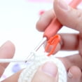 thumbnail image 4 of 120 Pieces Knitting Crochet Locking Stitch Markers Stitch Needle Clip Counter Mix Color Knitting Stitch Counter Crochet Locking Stitch Markers, 4 of 8