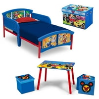 Disney Mickey Mouse 5-Piece Toddler Bed Bedroom Set
