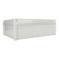 thumbnail image 1 of "IP67 Waterproof ABS Junction Box with Mounting Plate - Durable Outdoor Electrical Enclosure (380x280x130mm)", 1 of 6