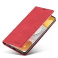 thumbnail image 3 of Samsung Galaxy A42 5G Wallet Case Samsung Galaxy A42 5G Luxury PU Leather Case, Book Folding Flip Retro Case with Kickstand, [RFID Blocking] Credit Card Slot Magnetic Closure Protective Cover, Red, 3 of 11