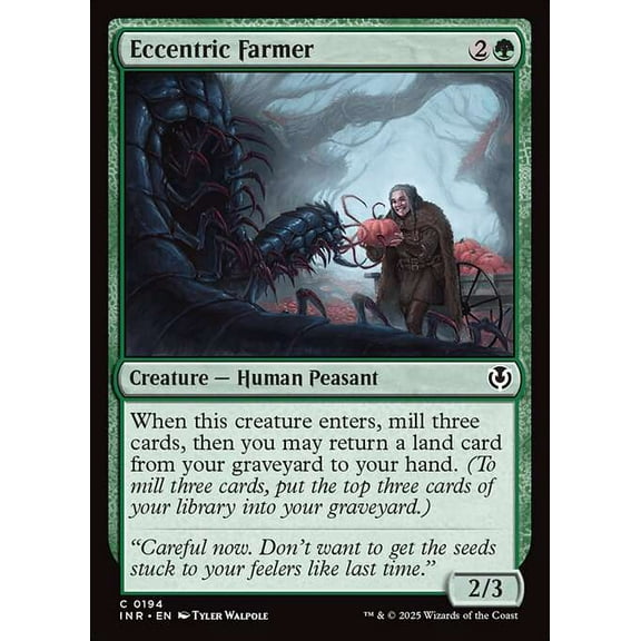 MtG Innistrad Remastered Common Eccentric Farmer #194