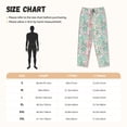 thumbnail image 3 of Balery Watercolor Tiger Pantalones de pijama para mujer, pijamas ultraligeros, pantalones de estar por casa-XX-Large, 3 of 6
