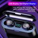 thumbnail image 2 of Auricular inalámbrico Fingerprint Touch-F9 Fingerprint Breathing Light Black Xemadio LH-0577, 2 of 7