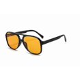 thumbnail image 1 of Vintage Aviator Sunglasses For Women Men 70s Glasses Retro Oversized Yellow Lens Shades, 1 of 5