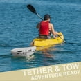thumbnail image 2 of GoSports 40 Quarts Floating Cooler and Dry Storage Vessel with Tow/tie-Down Rope, White, 2 of 6