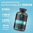 thumbnail image 4 of Probioticos y enzimas Natural SmartNutrition 60 Billones 11 Tipos, 4 of 6