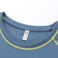 thumbnail image 5 of JIAYUE Men's T Shirt Relaxed Fit Casual Fashion Round Neck Casual Short Sleeve Tees Everyday Soft Lightweight Breathable For Outdoor Workout And Sport Wear, 5 of 7