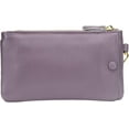 thumbnail image 5 of Women's Genuine Leather Wristlet Handbags Envelope Style Cell Phone Purse Card Holder Clutch Wallet, 5 of 6