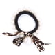 thumbnail image 5 of Lazo para el pelo BRI con perlas de imitación estampado de leopardo negro, 5 of 10