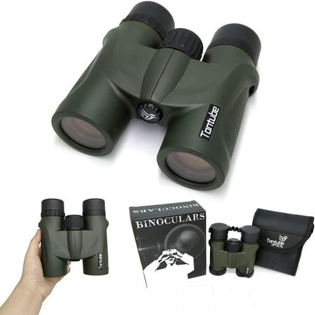 Tontube 8x32 High Definition Binoculars for Adults BAK4 All Optical Glass with Water-Proof Fog-Proof for Outdoor Sports Hiking Stargazing Target Shooting