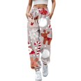 thumbnail image 1 of Pantalones termicos Mujer Gibobby Otoño e Invierno Casual moda Navidad divertido impreso cintura elástica pantalones deportivos gris XL, 1 of 4