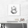 thumbnail image 2 of ARTCANVAS Tree Branches Alphabet Number 8 Eight Numeral Canvas Art Print - Size: 18" x 18" (1.50" Deep), 2 of 9