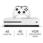 Restored Microsoft Xbox One S 500GB Console, White