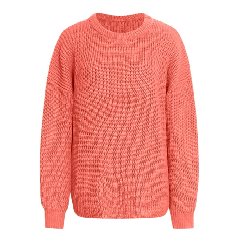 Fashion Lazy Wind Round Neck Knitting Sweaters Fashion Lazy Wind Round Neck Knitting Sweaters