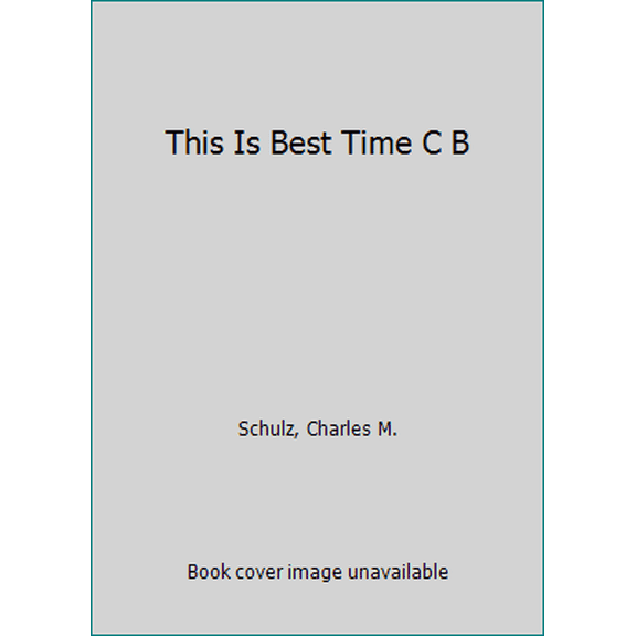 Pre-Owned This is the Best Time of Day, Charlie Brown (Selected Cartoons From And a Woodstock in a Birch Tree, Volume 3) (Unknown) 0449244857 9780449244852