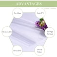 thumbnail image 2 of Home Cal 4 Rolls Window Privacy Film No Glue Self Static Cling Window Covering Removable Frosted Glass Film for Bathroom Office Meeting Room Living Room, 17.7"x78.8", 2 of 7
