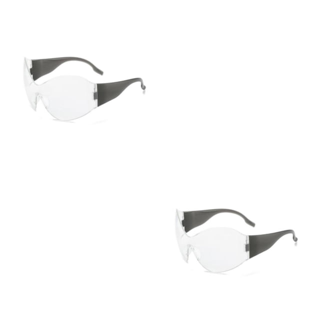Sonducket Gafas de sol a la moda, gafas a prueba de sol, gafas de playa grandes, equipo de protección, diseño Punk Chic, accesorios para Tipo 7 2piezas