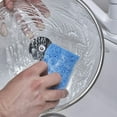 thumbnail image 5 of Non-Scratch Cellulose Sponge Scrub (12-Pack) Heavy Duty Kitchen Sponges Scrubbers with Scouring Pad (Blue), 5 of 7