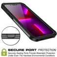 thumbnail image 5 of For Apple iPhone 13 Pro Case, BEASTEK DRN Series, Shockproof Cover, with Built-in Screen Protector Full Body Rugged Protective Cover, 2021 released 6.1 inch, 5 of 6