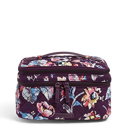 Vera Bradley Vera Bradley Signature Cotton Brush Up Cosmetic Makeup