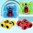 thumbnail image 2 of Jindong Inertance Back Friction Cars Vehicles Truck Pull 4PC Powered Toys DoubleSided Car Model, 2 of 9
