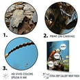 thumbnail image 3 of Designart "Concrete Ant Urban Explorer I" Animals Ant Picture Framed Wall Art Living Room, 3 of 5