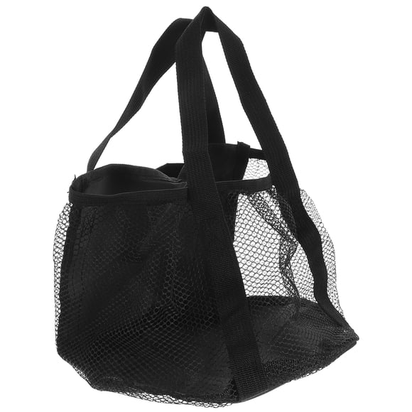 Shisuyan Single Bowling Ball Bag Oxford Cloth Black For Men Outdoor Use 1Pack 8.3X8.3in