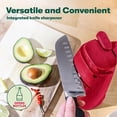thumbnail image 6 of Electric can opener and knife sharpener, detachable cutting rod, power cord storage, stainless steel blade., 6 of 8