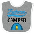 thumbnail image 3 of Inktastic Camping Future Camper Boys or Girls Baby Bib, 3 of 4