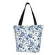 thumbnail image 1 of Balery Blue Paisley Bolsa de Hombro con Diseño, Bolsa Grande y Duradera, Bolsa Versátil para Compras, 1 of 6