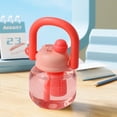 thumbnail image 4 of Botella de agua de plástico esmerilado de gran capacidad de 850ml | Taza de pajita a prueba de fugas | Diseño duradero y antideslizante | Fácil de limpiar | Fitness de viaje al aire libre | Alta, 4 of 8