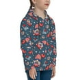 thumbnail image 3 of Kdxio Gnome Love USA Pattern Boys Athletic Unisex Boys Girls Hoodie with Pocket Sweatshirts-Large, 3 of 6
