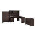 thumbnail image 2 of Bush Furniture Buena Vista L-Desk avec Clapier, Rangement Haut et Lime Latérale, 2 of 8